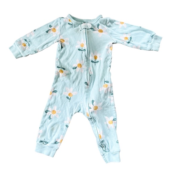 9 month Carter’s daisy romper - Picture 1 of 3
